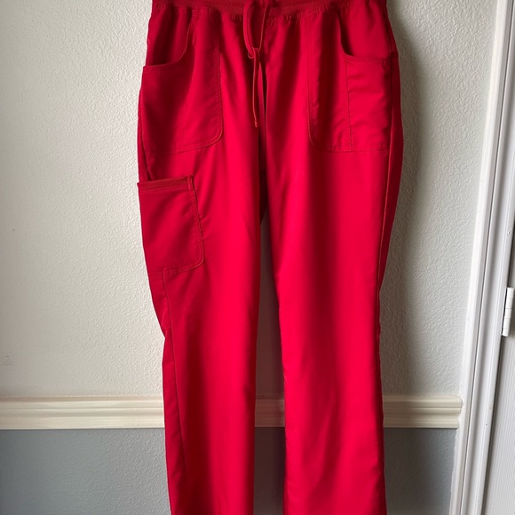 Set of top and bottom Scrubstar scrub small size red color - Picture 10 of 12